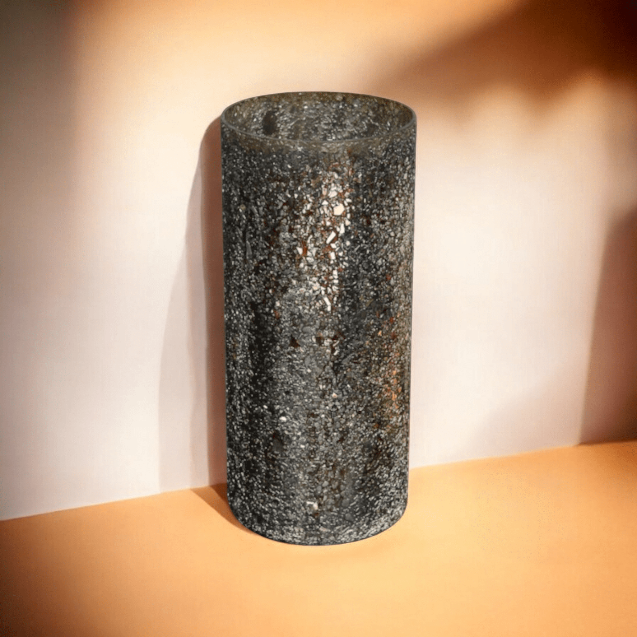Opulent Glow: Luxury Mosaic large Candle Holder
