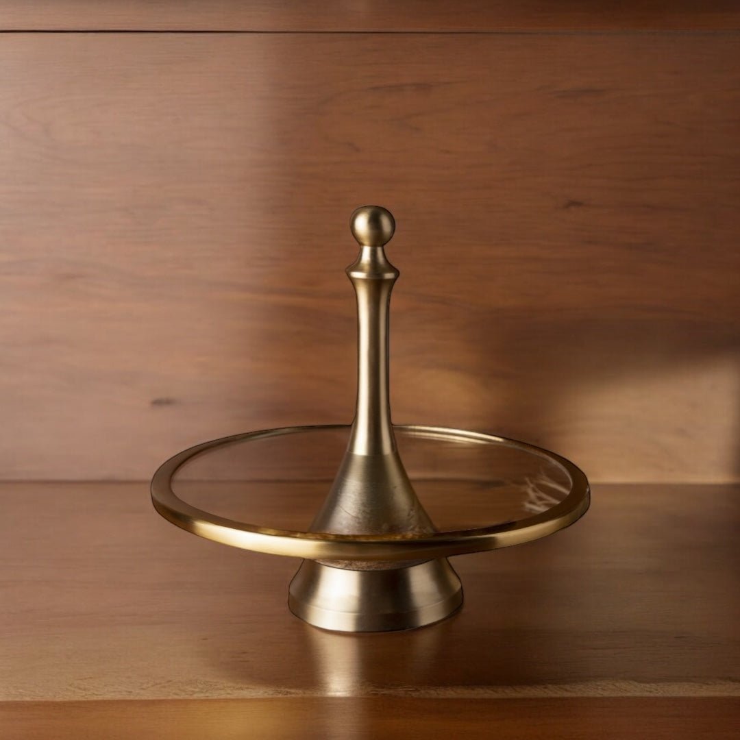 Single-Tier Fruit Stand – Minimalist Elegance for Your Counter